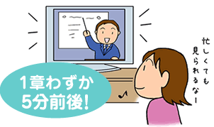 1章わずか3～5分！