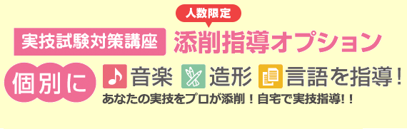 実技試験対策講座 添削指導オプション