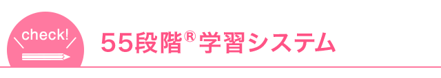 55段階®学習システム
