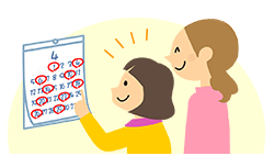 １ヶ月あたり5ステップずつ進めると、およそ１年間で修了します。 